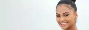 woman with smile makeover